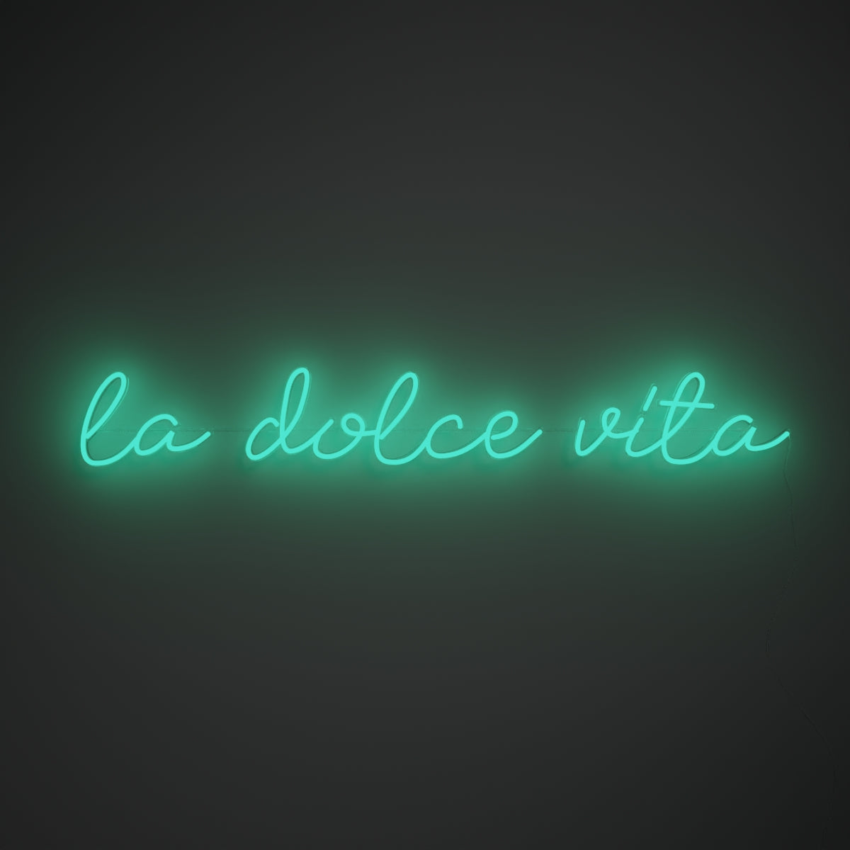 La dolce vita, neon LED sign